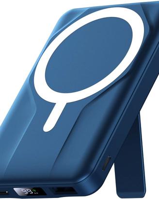 Power Bank Magnetico 10000mAh, + Ricarica Wireless