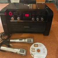 Canta tu karaoke con 2 microfoni