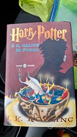 libro Harry Potter e il calice di fuoco PRIMA EDIZ