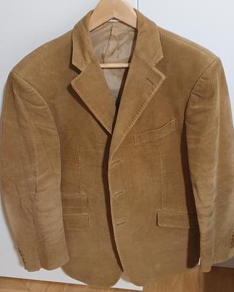 PalZileri Giacca uomo a costineTG52 color cammello