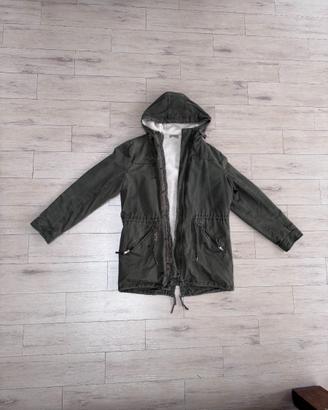 Parka J. Dembar Verde Pelliccia - XXL