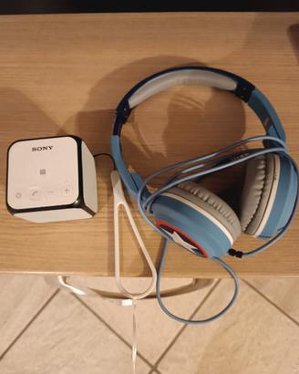 Cassa bluetooth Sony SRS X-11 + cuffie Marvel