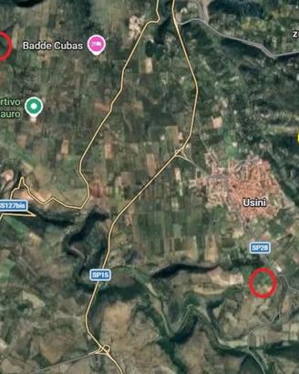 Loc.Ruinas - Terreni agricoli a partire da 28,000