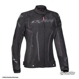 IXON Giubbino Moto Striker Donna Nero Motor's Pass