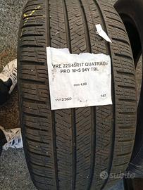  4 gomme invernali buoni 225 /45 R17 M+S