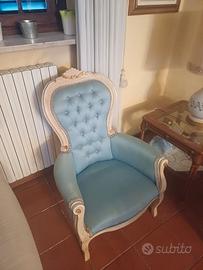 poltrona imbottita