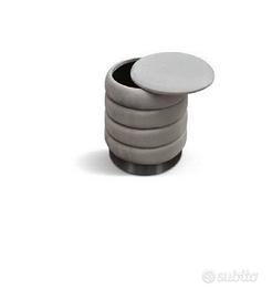 Pouf contenitore in tessuto