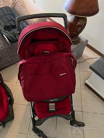 Trio inglesina bordeaux