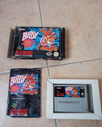 Bubsy Super Nintendo pal Ita Gig