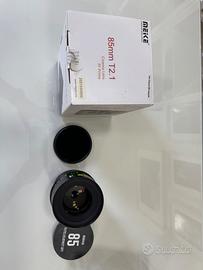 Obiettivo Cinema Meike 85mm T2.1 FF Full Frame -