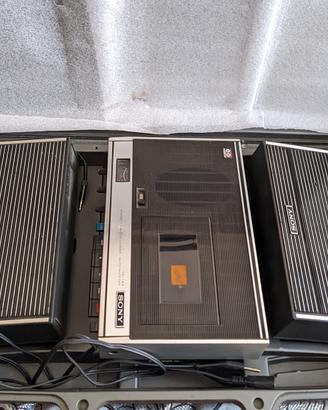 SONY TC 126 cassette player/recorder