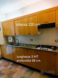 Cucina in frassino