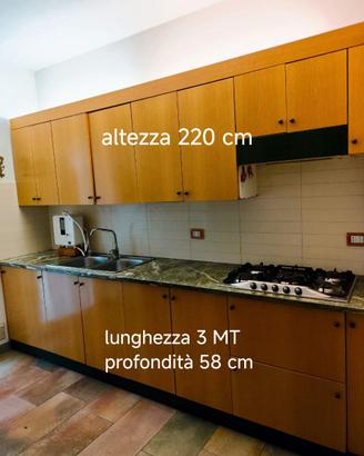 Cucina in frassino