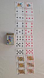 Carte da gioco Modiano Topolino incomplete