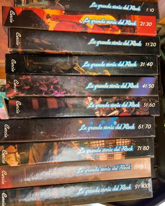 Collezione completa di vinili - la storia del rock