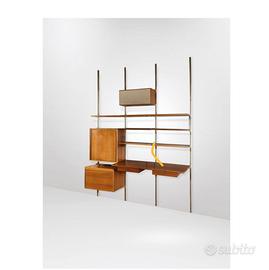 Libreria Tecno Osvaldo Borsani E22 anni 60