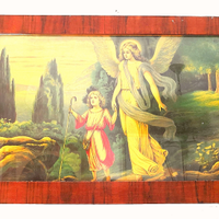 Quadri antiquariato con cornici in radica