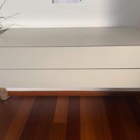 Como’ sospeso / cassettiera sospesa