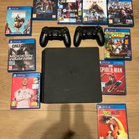Playstation 4 + 2 joystick + 10 giochi