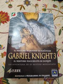 Gabriel Knight 3 PC CDROM edizione cartonata