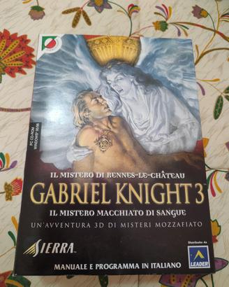 Gabriel Knight 3 PC CDROM edizione cartonata