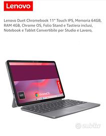 Lenovo Chromebook convertibile 2 in 1 11 pollici