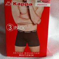set di 3 boxer uomo Kappa Nuovi 