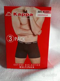 set di 3 boxer uomo Kappa Nuovi 
