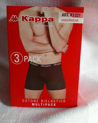 Set di 3 boxer uomo Kappa Nuovi 2XL