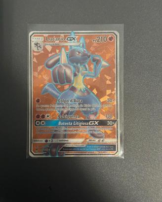 Lucario Gx Full Art Apocalisse di Luce