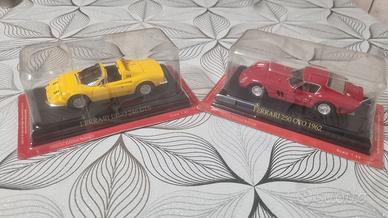 Modellini ferrari 250 gto e dino