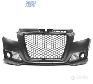 PARAURTI ANTERIORE AUDI A3 8P 08-12 LOOK RS3 NERO 