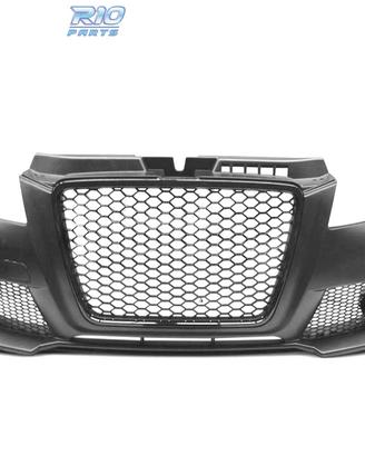 PARAURTI ANTERIORE AUDI A3 8P 08-12 LOOK RS3 NERO 
