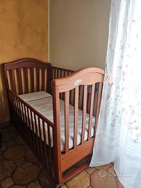 Culla con Materasso e Cuscino