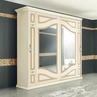 armadio classico patinato panna