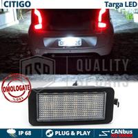 Luci Targa LED per Skoda Citigo Omologata Canbus