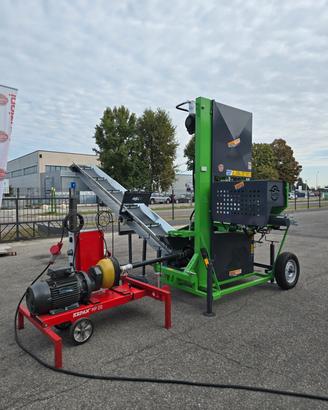 Saetta 850 - Sega a nastro con spaccalegna orizzon