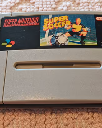 Super Soccer - Nintendo SNES - Versione PAL