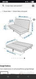Divano letto Ikea