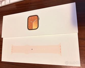 Apple Watch 9 LTE 45mm 98% batteria acciaio