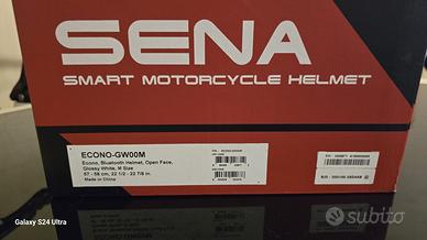 Casco Sena econo Bluetooth Bianco taglia M