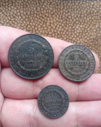 Serie Monete Stati Preunitari Regno Sardegna 1800