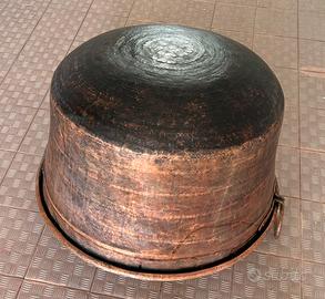 Paiolo Caldera  in rame,  grande