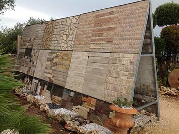 Rivestimenti in pietra lavorata selezionata