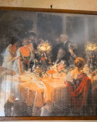 scena di gala banchetto d' epoca