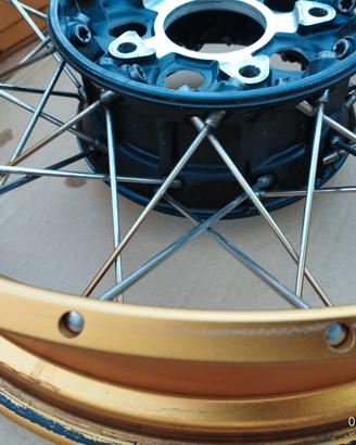 ruota posteriore serie oro x BMW 1250 GS l