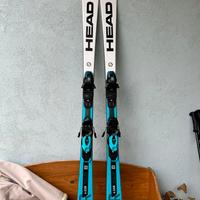 Sci head worldcup e-Gsr + attacchi PR 11 GW 163 cm