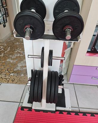 dischi pesi ghisa diametro 28mm decathlon 
