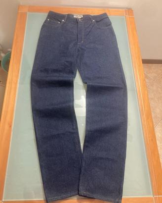Jeans Vintage Uomo "Movimento" Lavaggio Scuro - Tg