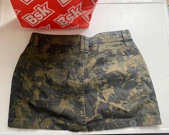 gonna bershka fantasia militare